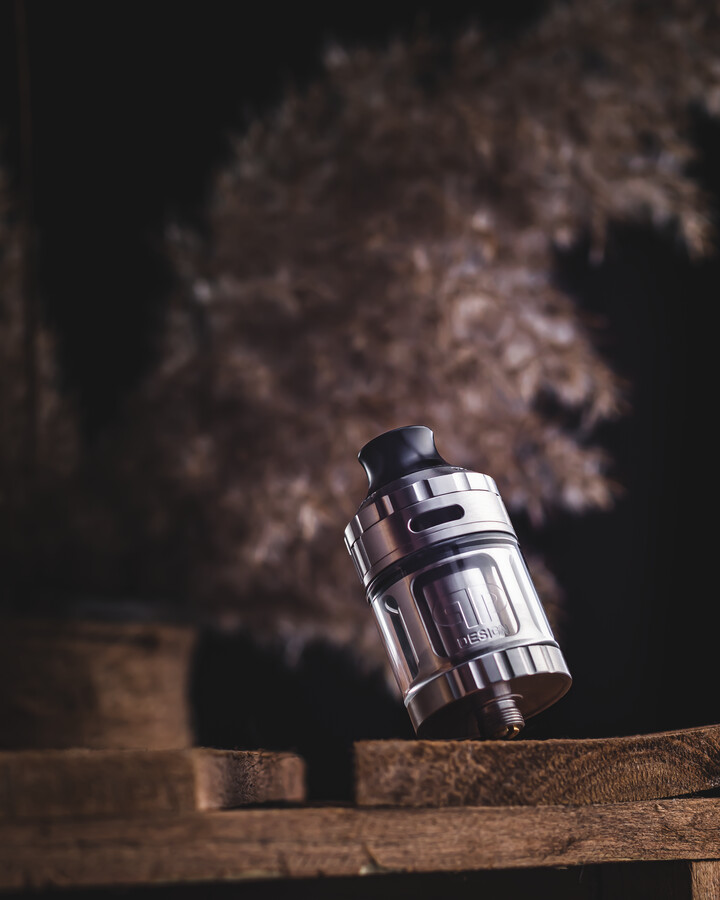 QP Design Juggerknot MR RTA 25mm Atomizer, Renk: Silver