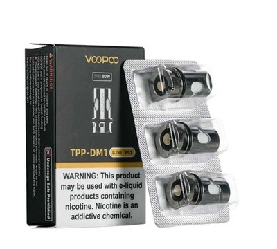 VOOPOO TPP DM1 0.15 Ohm Coil (3'lü) (%100 Orijinal)