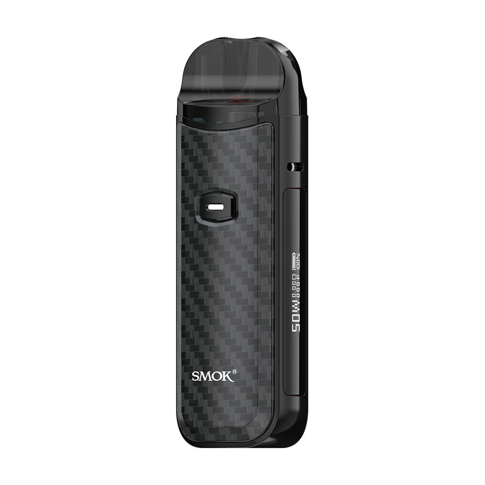 SMOK NORD 50W Pod Kit, Renk: Black Carbon Fiber