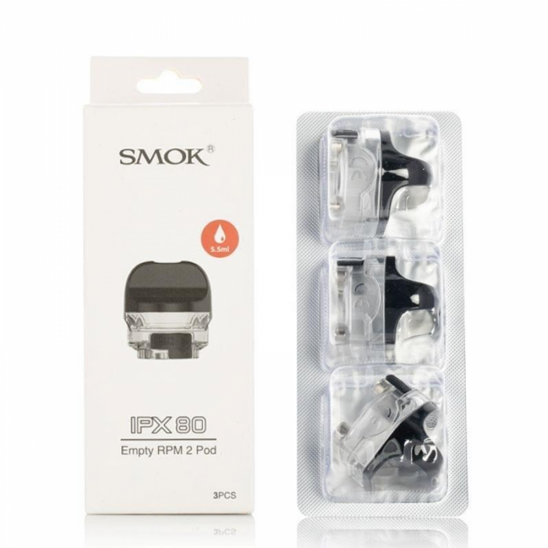 Smok IPX 80 Boş Kartuş Başlığı (Coil İçermez) 3 Adet Smok IPX 80 Boş Kartuş Başlığı (Coil İçermez) 3 Adet