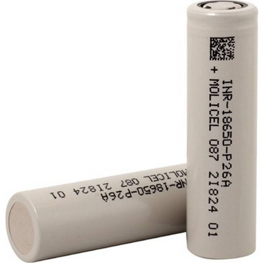 MOLICEL INR 18650 P26A Pil 2600mah 35A (%100 Orijinal)