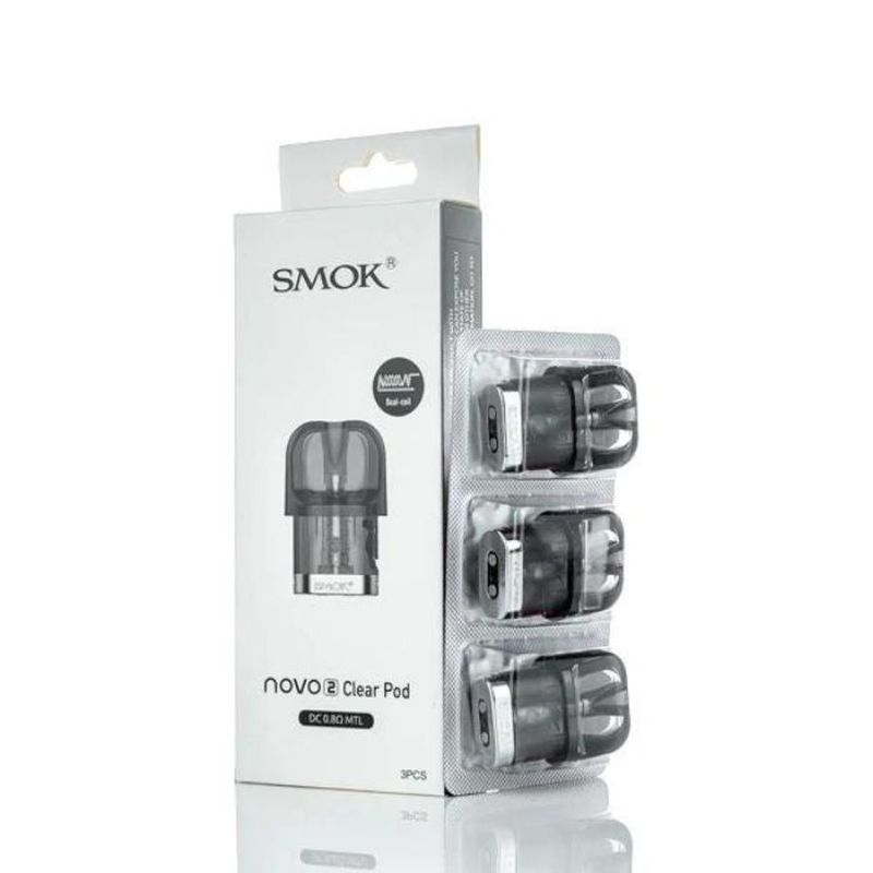 Smok Novo 2 Clear Pod DC 0.8 MTL Yedek Kartuş Coil %100 Orijinal Smok Novo 2 Clear Pod DC 0.8 MTL Yedek Kartuş Coil %100 Orijinal