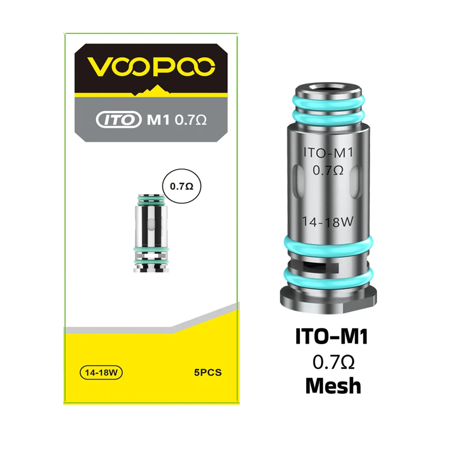 VOOPOO ITO Coil (5&#39;li) (%100 Orijinal)