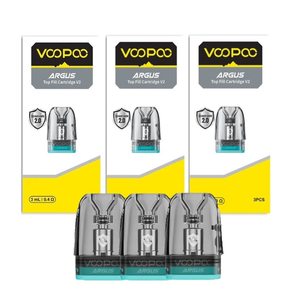 VOOPOO Argus Top-Fill V2 Kartuş Pod Coil 0.4ohm/0.7/1.0 ohm Kartuş (%100 Orijinal)