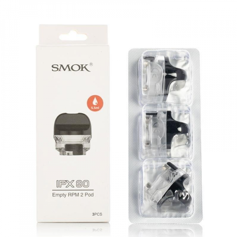 Smok IPX 80 Boş Kartuş Başlığı (Coil İçermez) 3 Adet