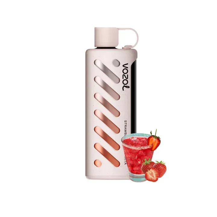 Vozol Gear Shisha 25000 Strawberry Margarita (Çilekli Margarita Aromalı Vape) %100 Orijinal