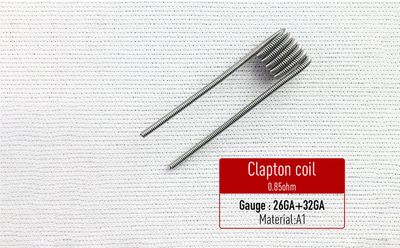 Clapton Coil Hazır Sarılı Tel