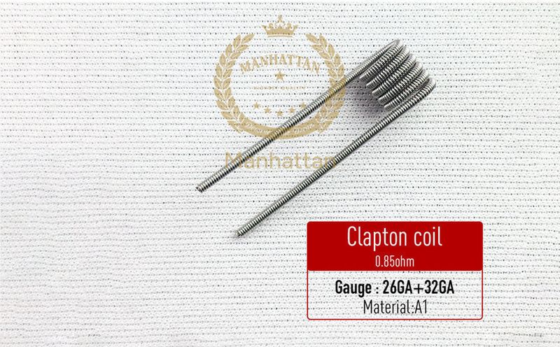Clapton Coil Hazır Sarılı Tel