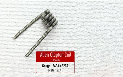Alien Clapton Coil Hazır Sarılı Tel