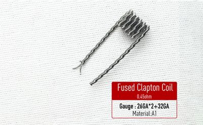 Fused Clapton Coil Hazır Sarılı Tel
