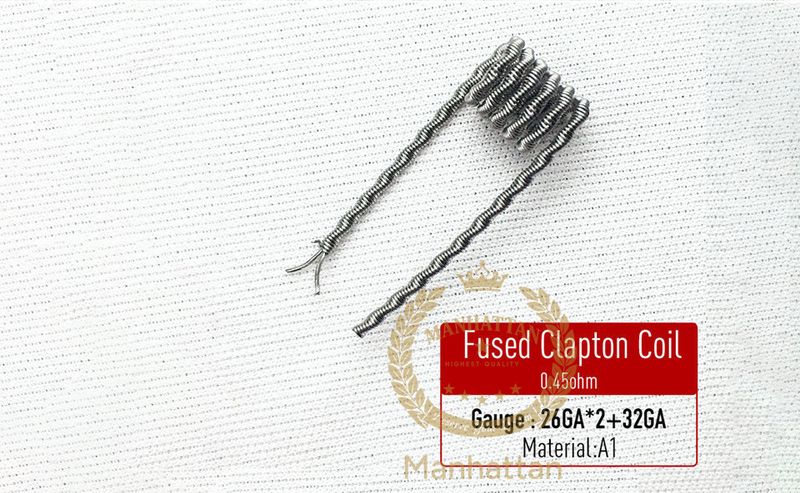 Fused Clapton Coil Hazır Sarılı Tel