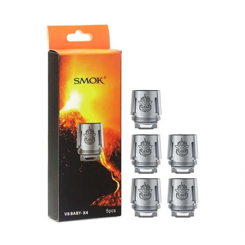 Smok V8 Baby X4 Coil (5'li Paket) %100 Orijinal