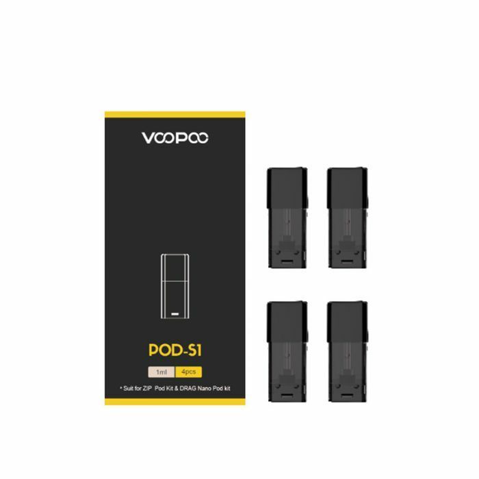 VOOPOO Drag Nano Pod Kartuş S1 (4'lü) (%100 Orijinal)