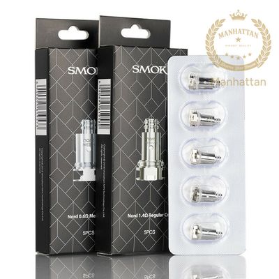 Smok Nord Pod Coil (1.4 ohm /0.6 ohm /0.8 Ohm) 5'li Paket Smok Nord Pod Coil (1.4 ohm /0.6 ohm /0.8 Ohm) 5'li Paket