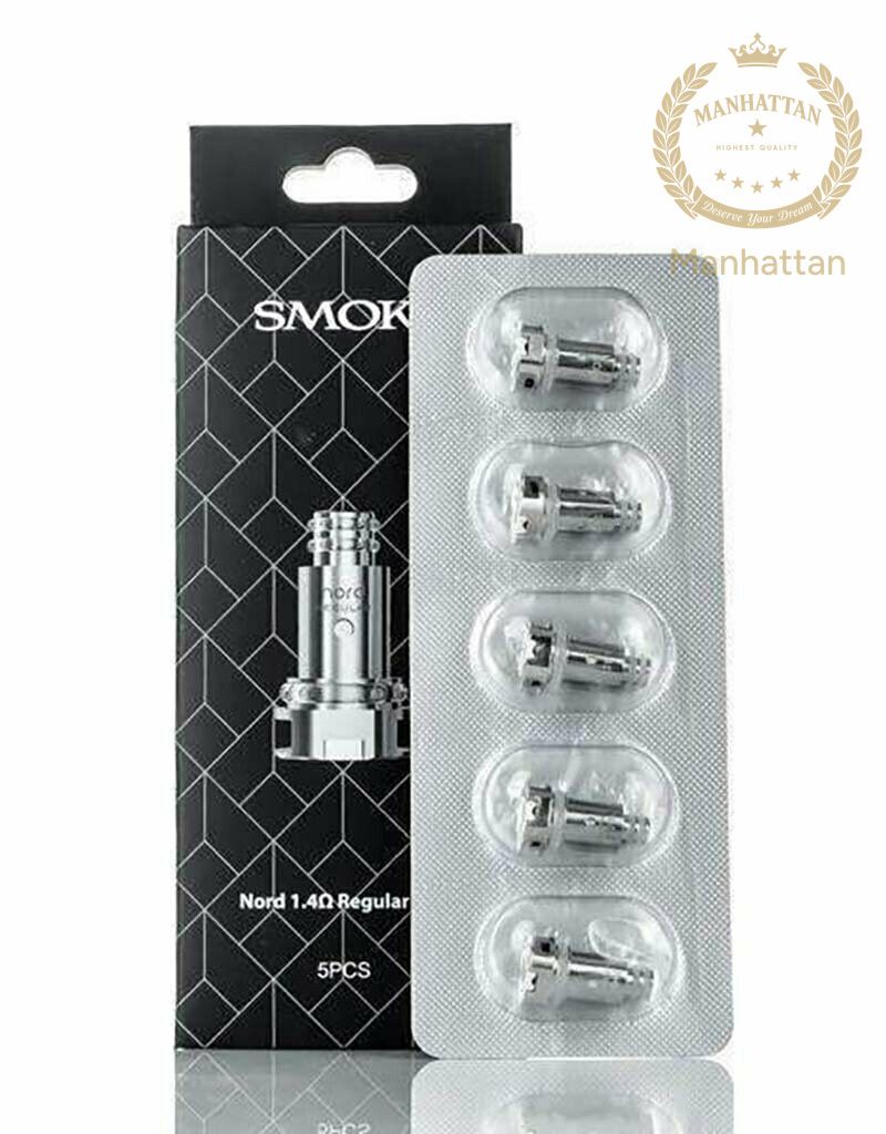 Smok Nord Pod Coil (1.4 ohm /0.6 ohm /0.8 Ohm) 5'li Paket, Coil: 1.4 Ohm Regular Coil