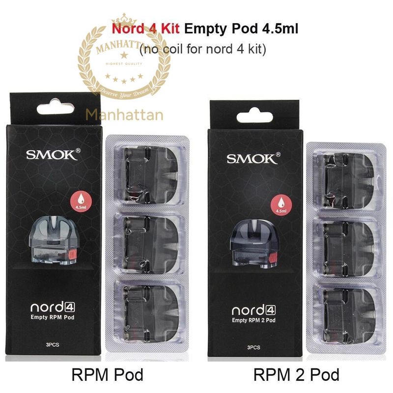 Smok RPM/RPM 2 Pod Boş Kartuş Başlığı (%100 Orijinal) Smok RPM/RPM 2 Pod Boş Kartuş Başlığı (%100 Orijinal)