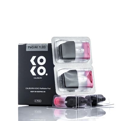 Uwell Caliburn Koko 1.2ohm (4'lü Paket) %100 Orijinal Uwell Caliburn Koko 1.2ohm (4'lü Paket) %100 Orijinal