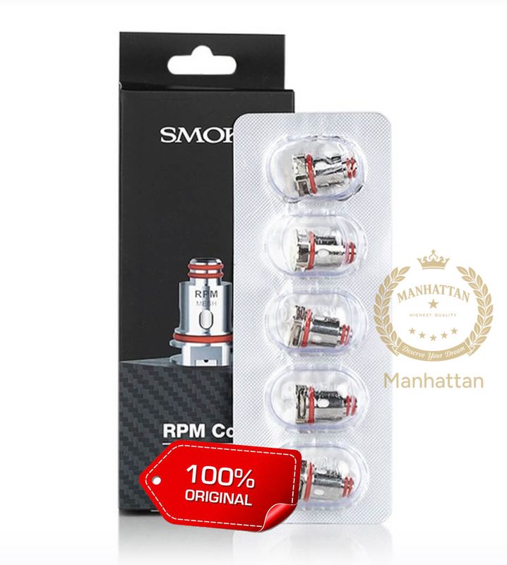 Smok RPM 0.8 Ohm DC MTL Coil (%100 Orijinal) Smok RPM 0.8 Ohm DC MTL Coil (%100 Orijinal)