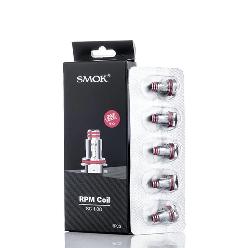 Smok RPM 1.0 Ohm SC MTL Coil (%100 Orijinal)
