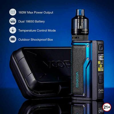 Voopoo ARGUS GT 160W TC Box Mod Kit Voopoo ARGUS GT 160W TC Box Mod Kit
