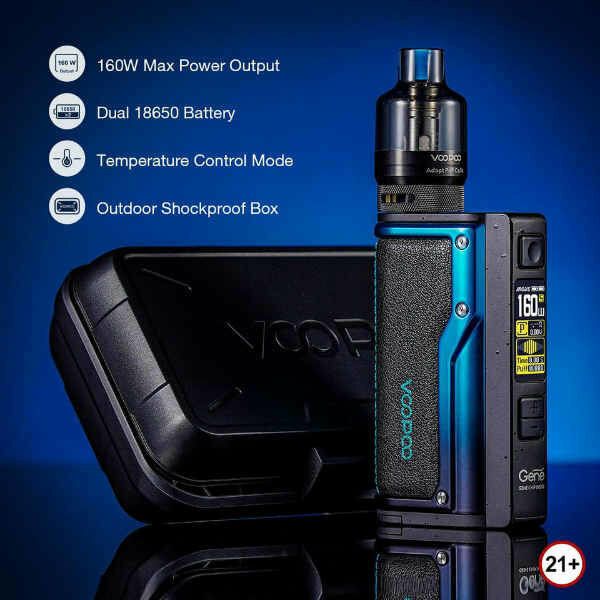 Voopoo ARGUS GT 160W TC Box Mod Kit Voopoo ARGUS GT 160W TC Box Mod Kit
