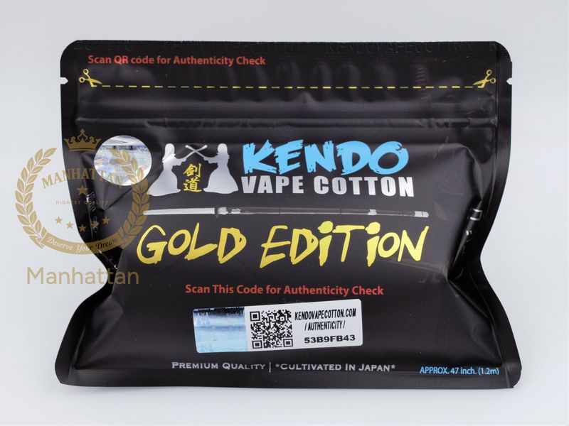Kendo Vape Cotton GOLD Edition Pamuk %100 Orijinal