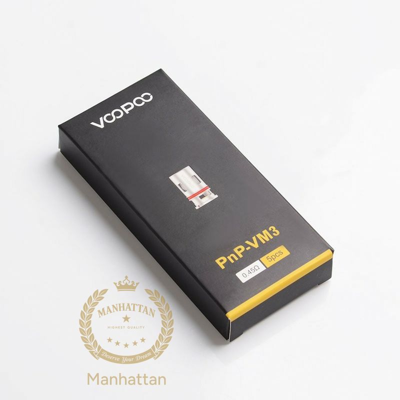 VOOPOO PNP 0.45 ohm VM3 Coil (5'li) (%100 Orijinal) VOOPOO PNP 0.45 ohm VM3 Coil (5'li) (%100 Orijinal)