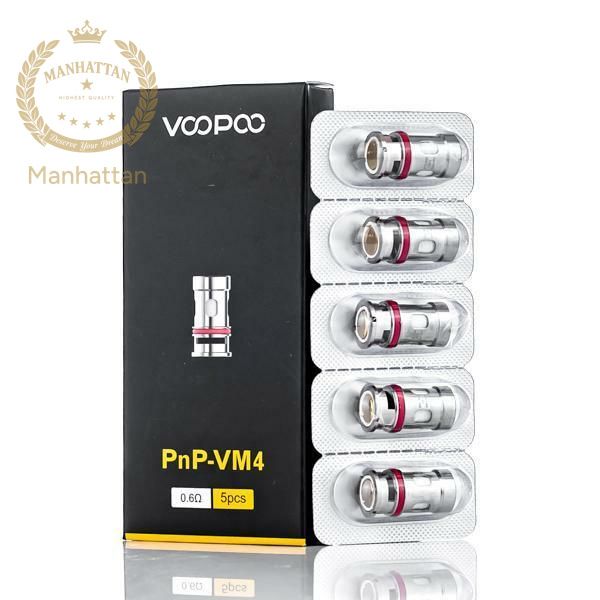 VOOPOO PNP 0,6 ohm VM4 Coil (5'li) (%100 Orijinal) VOOPOO PNP 0,6 ohm VM4 Coil (5'li) (%100 Orijinal)