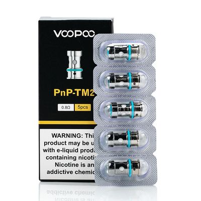 VOOPOO PNP 0,8 ohm TM2 Coil (5'li) (%100 Orijinal) VOOPOO PNP 0,8 ohm TM2 Coil (5'li) (%100 Orijinal)
