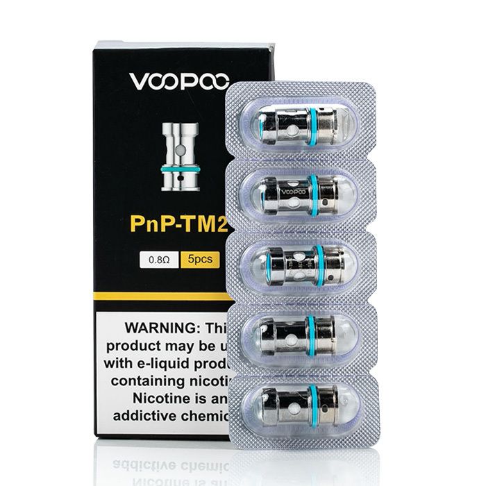 VOOPOO PNP 0,8 ohm TM2 Coil (5'li) (%100 Orijinal)