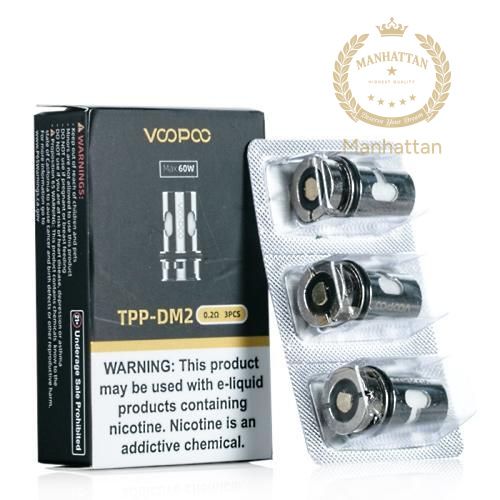 VOOPOO TPP DM2 0.20 Ohm Coil (3'lü) (%100 Orijinal)
