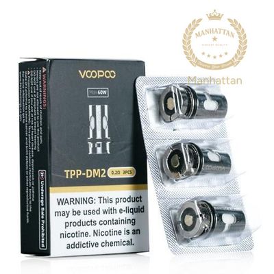 VOOPOO TPP DM2 0.20 Ohm Coil (3'lü) (%100 Orijinal)