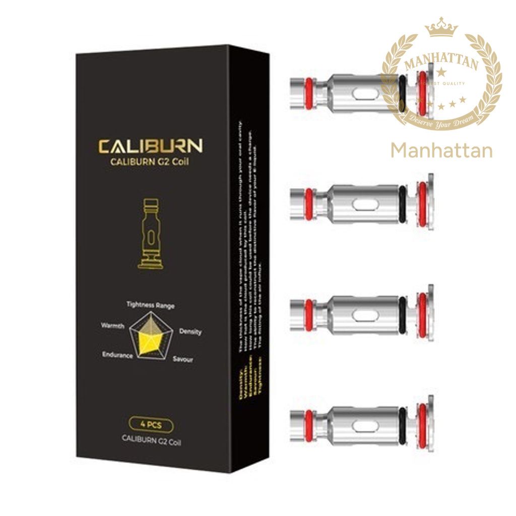 Uwell Caliburn G / G2 Coil 4'lü (0.8ohm/1.0ohm/1.2ohm) %100 Orijinal