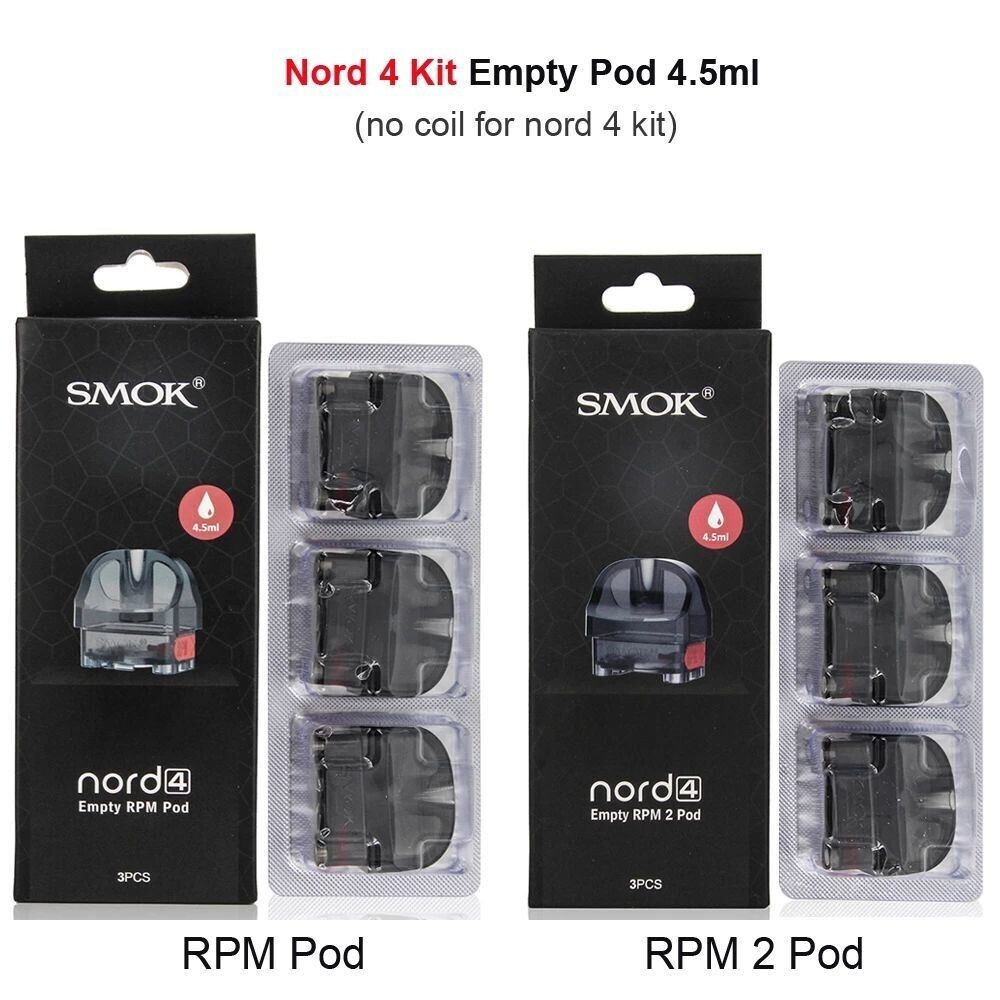 Smok Nord 4 RPM/RPM 2 Pod Boş Kartuş Başlığı (%100 Orijinal)