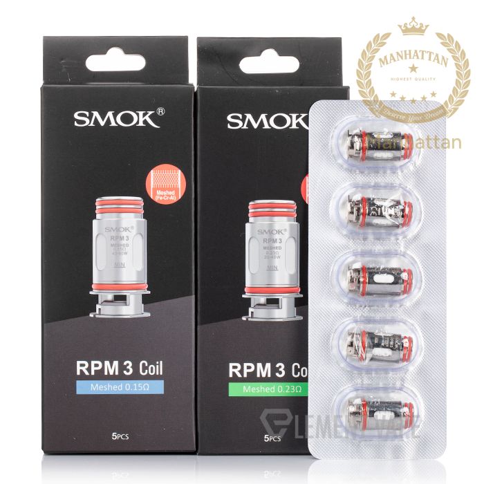 Smok RPM 3 0.15 / 0.23 Ohm Coil (%100 Orijinal) Smok RPM 3 0.15 / 0.23 Ohm Coil (%100 Orijinal)