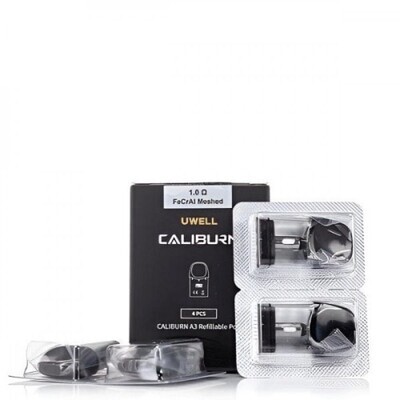 Uwell Caliburn A3/AK3/A3S 0.8/1.0 ohm Kartuş (4'lü Paket) %100 Orijinal