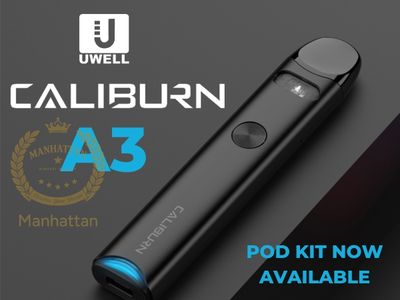 Uwell Caliburn A3S 16W Pod Kit - 520mAh Uwell Caliburn A3S 16W Pod Kit - 520mAh
