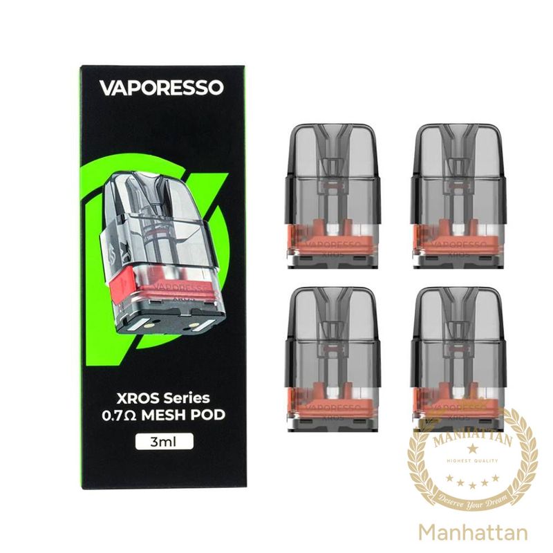 Vaporesso XROS 0.7 ohm Mesh / COREX 4'lü Paket (%100 Orijinal)