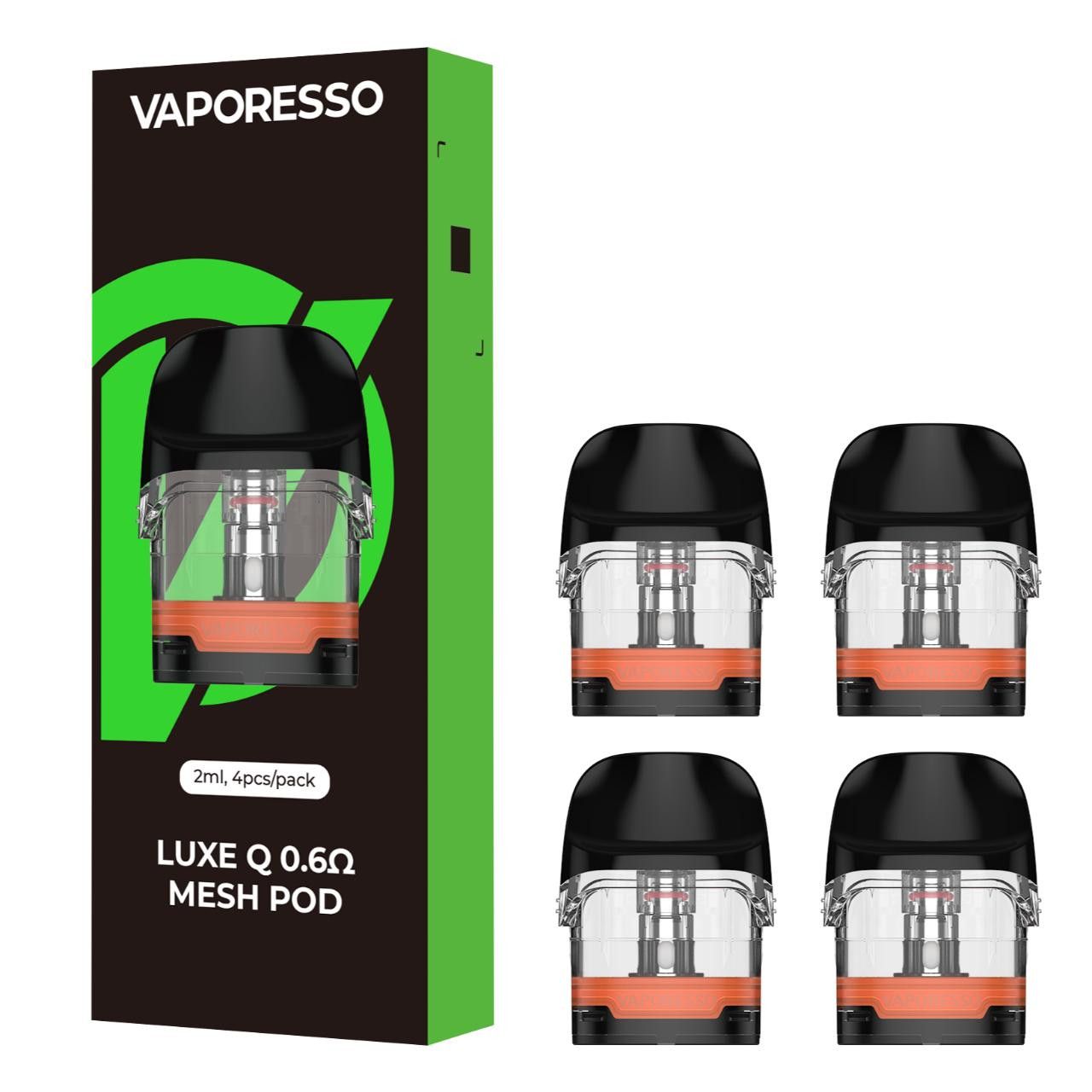 Vaporesso LUXE Q Kartuş 0.6ohm/0.8ohm/1.0ohm (4'lü) (%100 Orijinal)