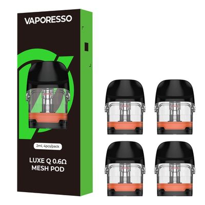 Vaporesso LUXE Q Kartuş 0.6ohm/0.8ohm/1.0ohm (4'lü) (%100 Orijinal)