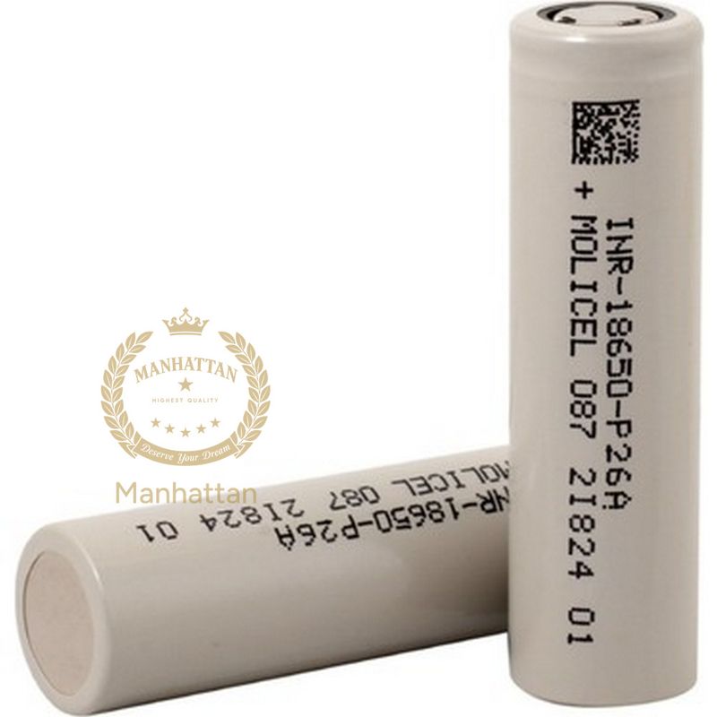 MOLICEL INR 18650 P26A Pil 2600mah 35A (%100 Orijinal)