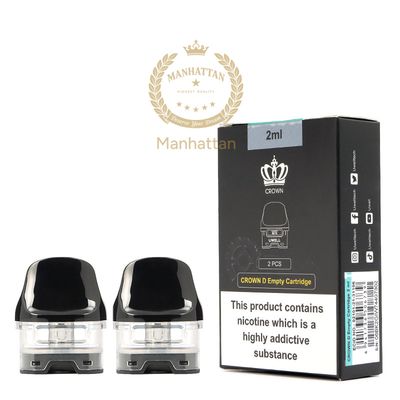 Uwell Crown D Boş Pod Kartuş 2ml (Orijinal) Uwell Crown D Boş Pod Kartuş 2ml (Orijinal)