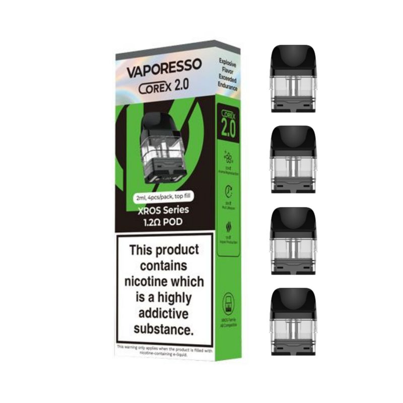 Vaporesso XROS 1.2 ohm Mesh / COREX 4'lü Paket (%100 Orijinal)