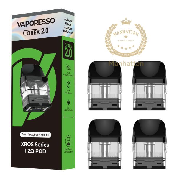 Vaporesso XROS 1.2 ohm Mesh / COREX 4'lü Paket (%100 Orijinal)