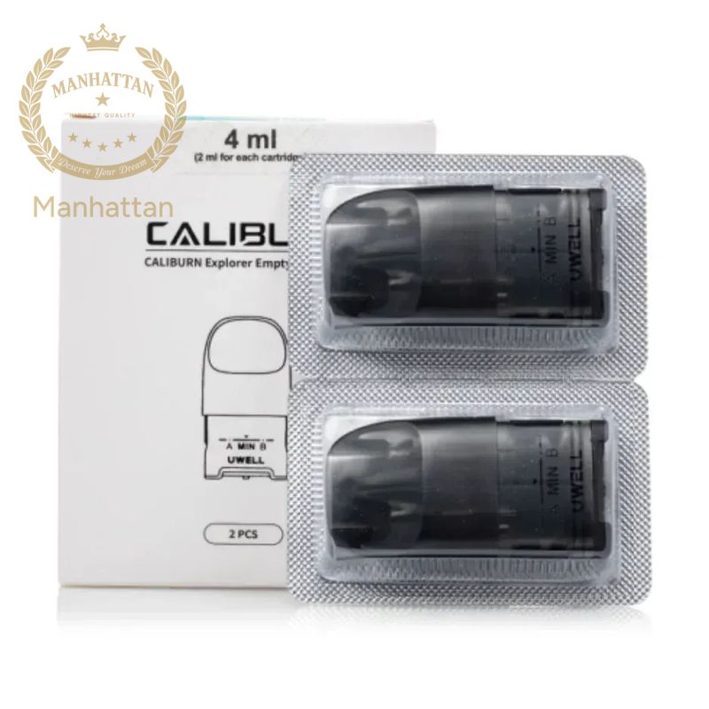 Uwell Caliburn Explorer Yedek Boş Pod Kartuşu 2ml (Orijinal)