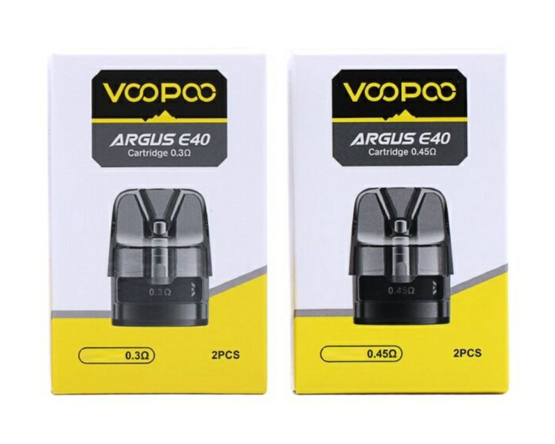 VOOPOO Argus E40 Kartuş 0.3ohm/0.45ohm/0.6ohm (2'li) (%100 Orijinal)