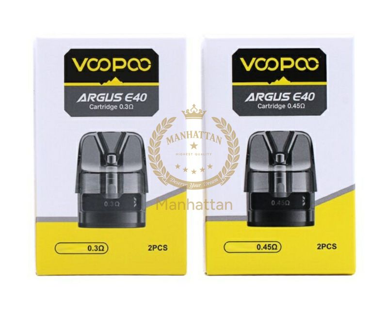 VOOPOO Argus E40 Kartuş 0.3ohm/0.45ohm/0.6ohm (2'li) (%100 Orijinal) VOOPOO Argus E40 Kartuş 0.3ohm/0.45ohm/0.6ohm (2'li) (%100 Orijinal)