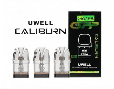 Uwell Caliburn GPP/G3/G4 Kartuş/Coil (0.4ohm / 0.6ohm / 0.9ohm/1.2ohm) %100 Orijinal Uwell Caliburn GPP Kartuş/Coil (0.4ohm / 0.6ohm / 0.9ohm/1.2ohm) %100 Orijinal