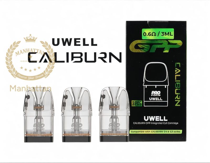 Uwell Caliburn GPP/G3/G4 Kartuş/Coil (0.4ohm / 0.6ohm / 0.9ohm/1.2ohm) %100 Orijinal Uwell Caliburn GPP/G3/G4 Kartuş/Coil (0.4ohm / 0.6ohm / 0.9ohm/1.2ohm) %100 Orijinal