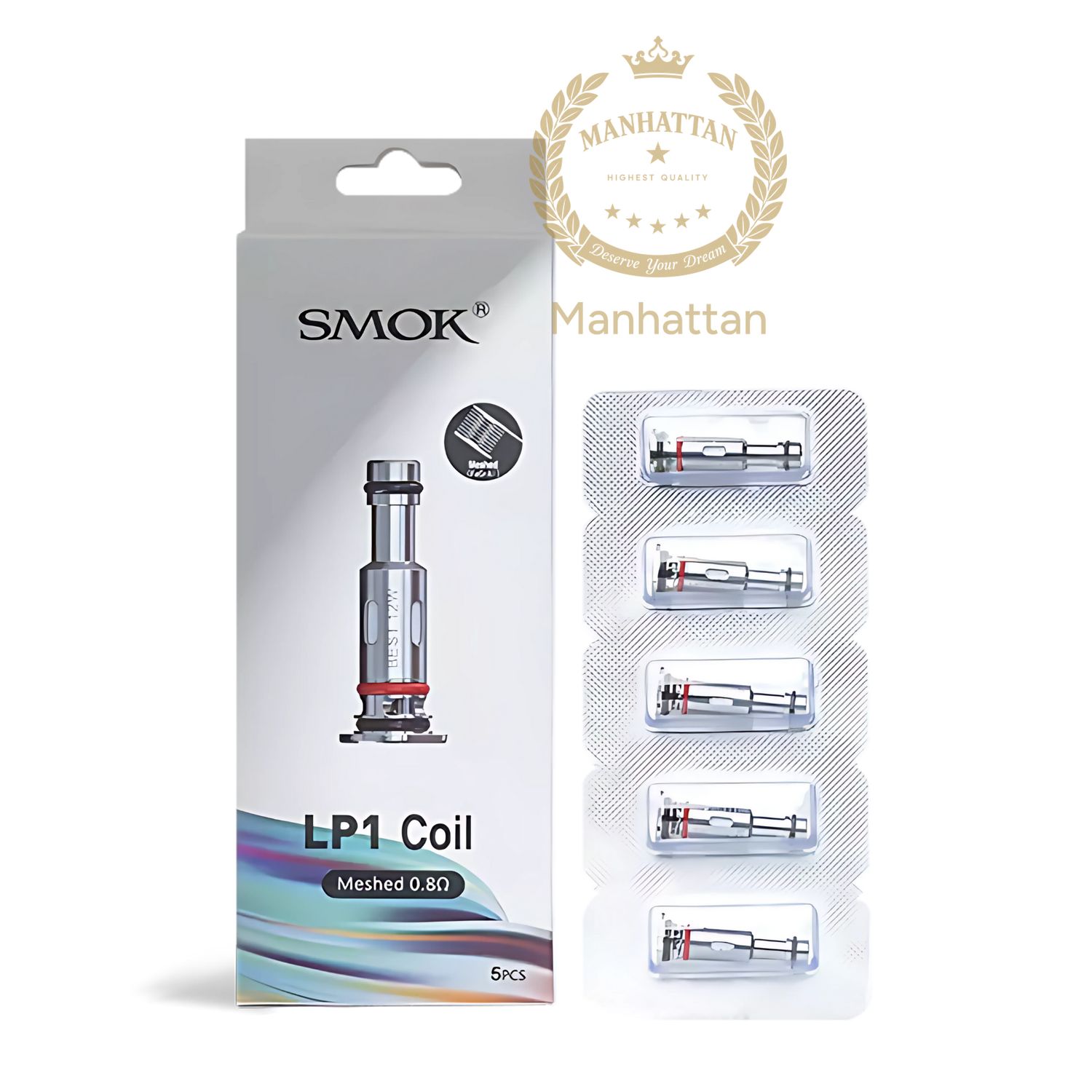 SMOK LP1 0.8 ohm DC MTL Coil (%100 Orijinal)